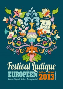 Affiche Aux jeux Etc - Festival Ludique Européen